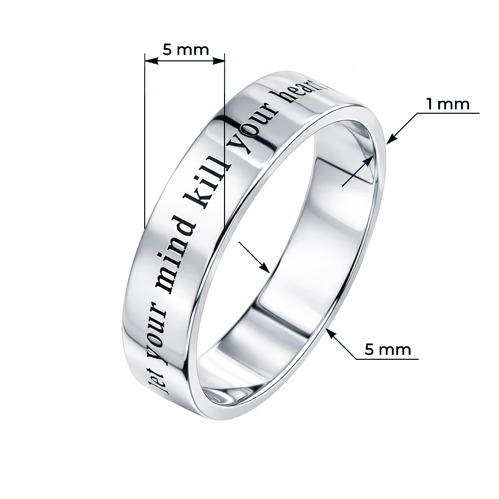 Кольцо из серебра 925 пробы