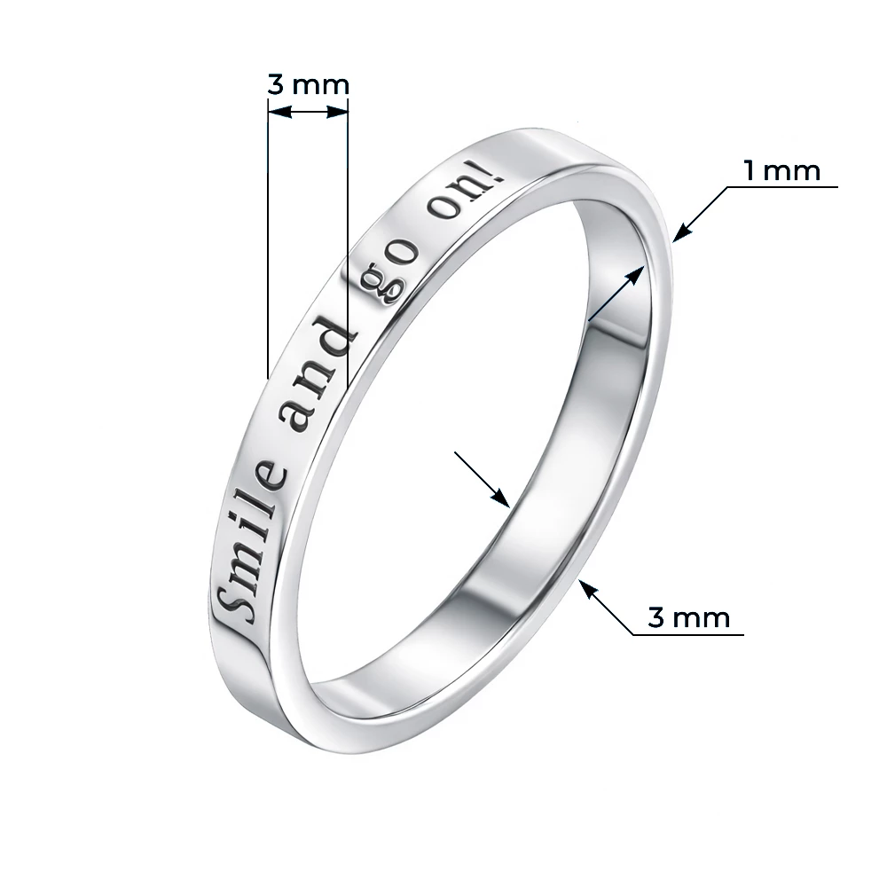 Кольцо из серебра 925 пробы