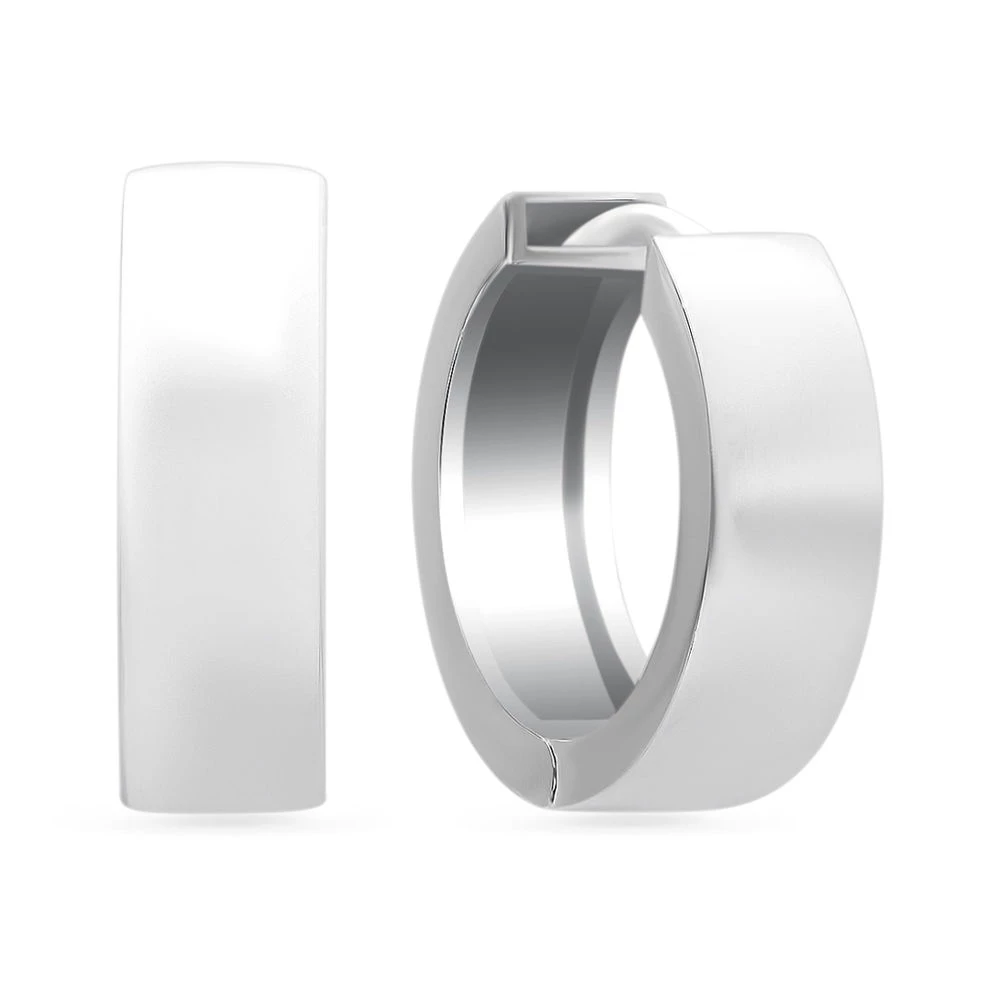Серьги конго из серебра 925 пробы 1