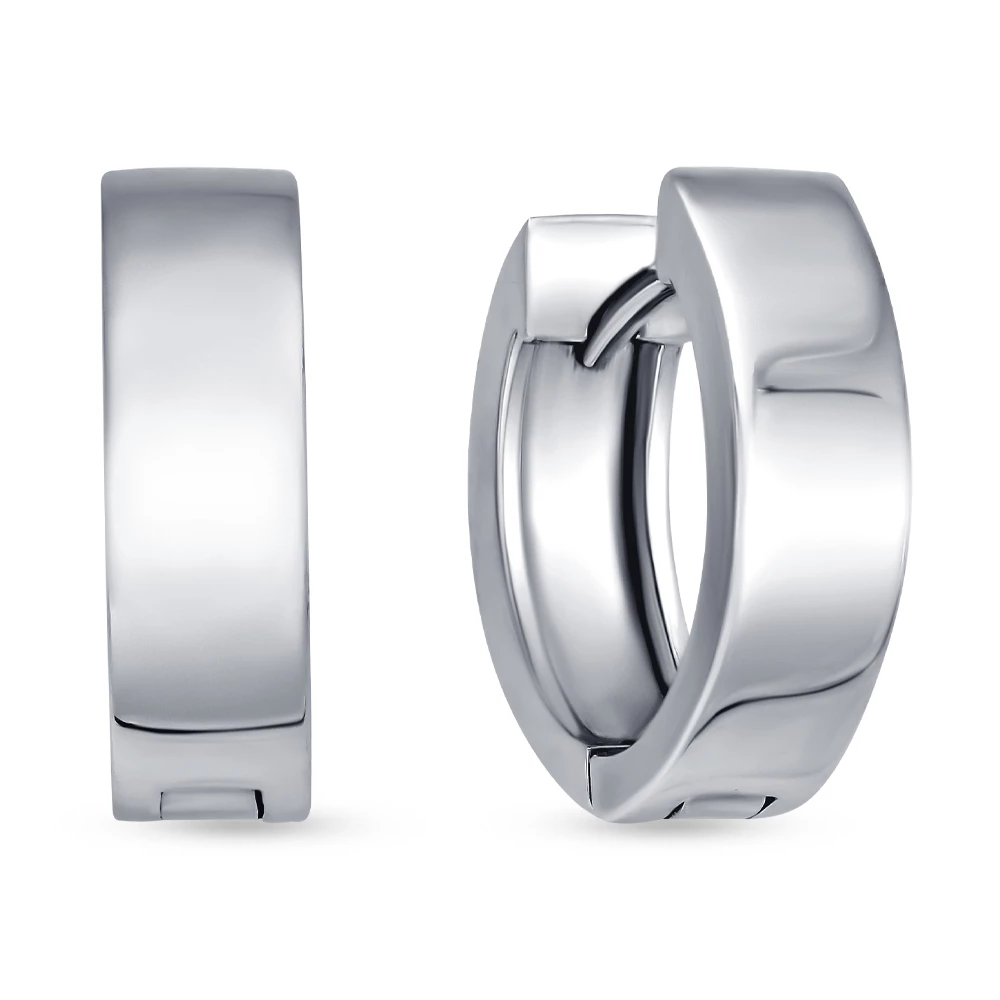 Серьги конго из серебра 925 пробы 1