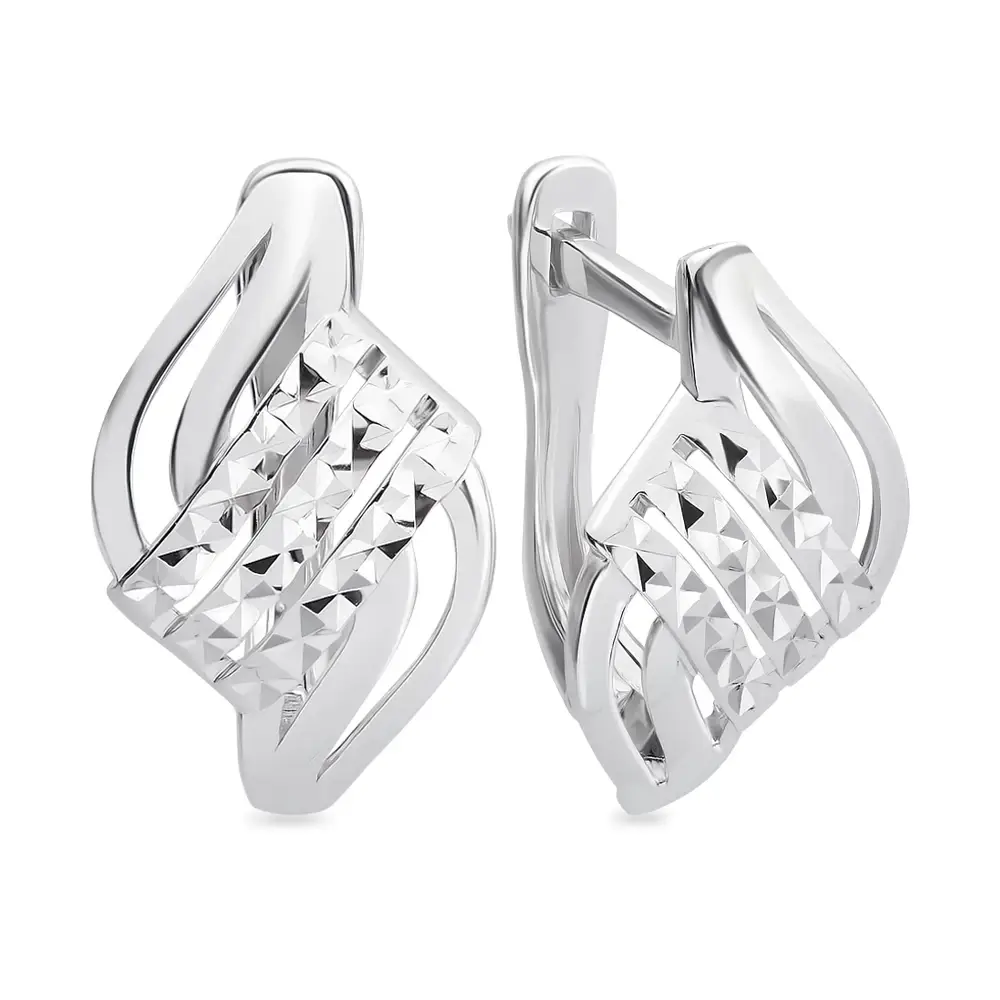 Серьги из серебра 925 пробы