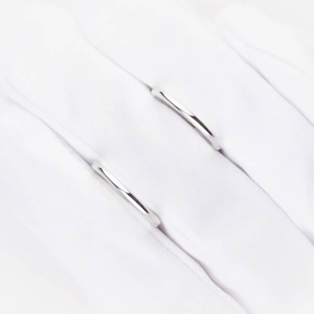 Серьги конго из серебра 925 пробы 1