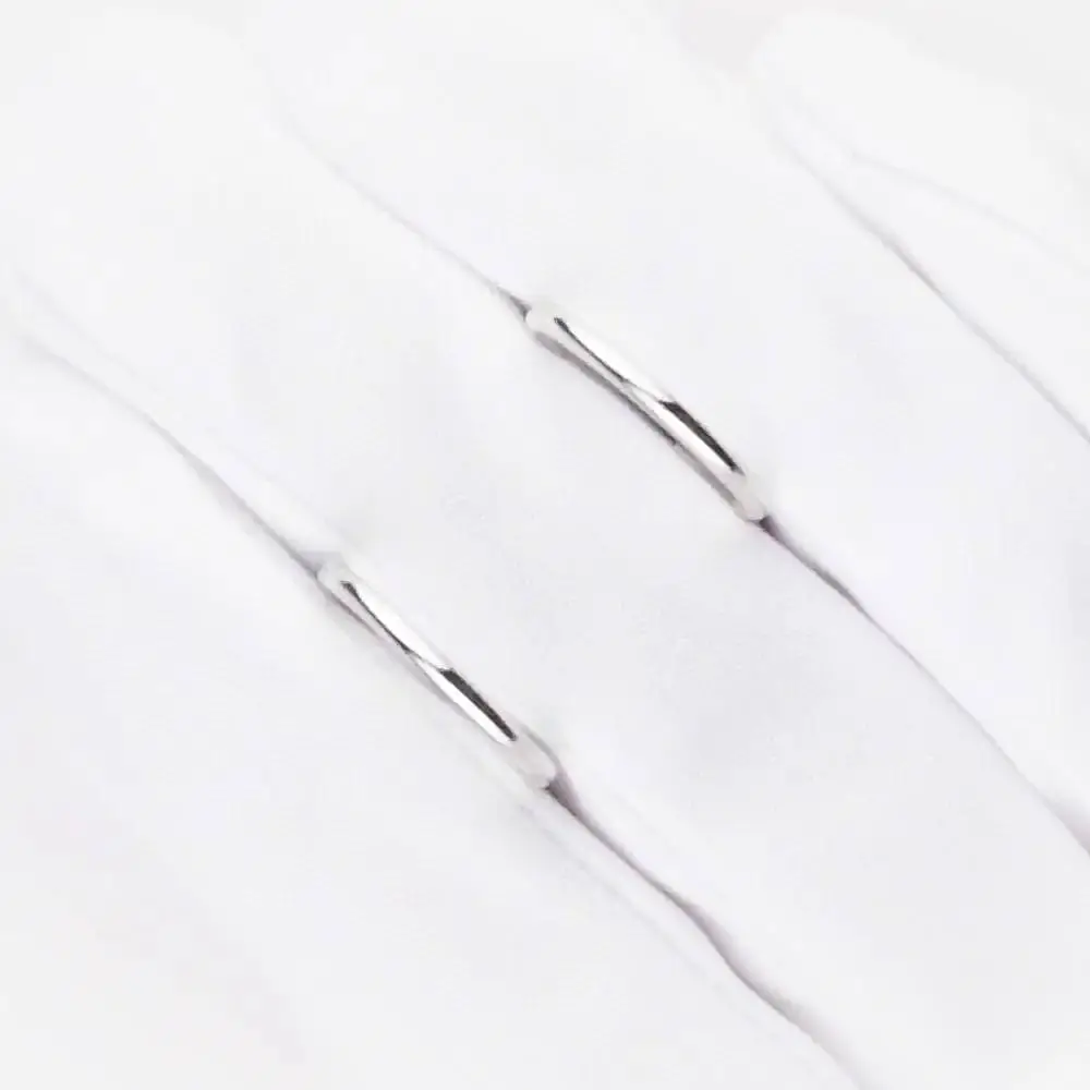 Серьги конго из серебра 925 пробы 2