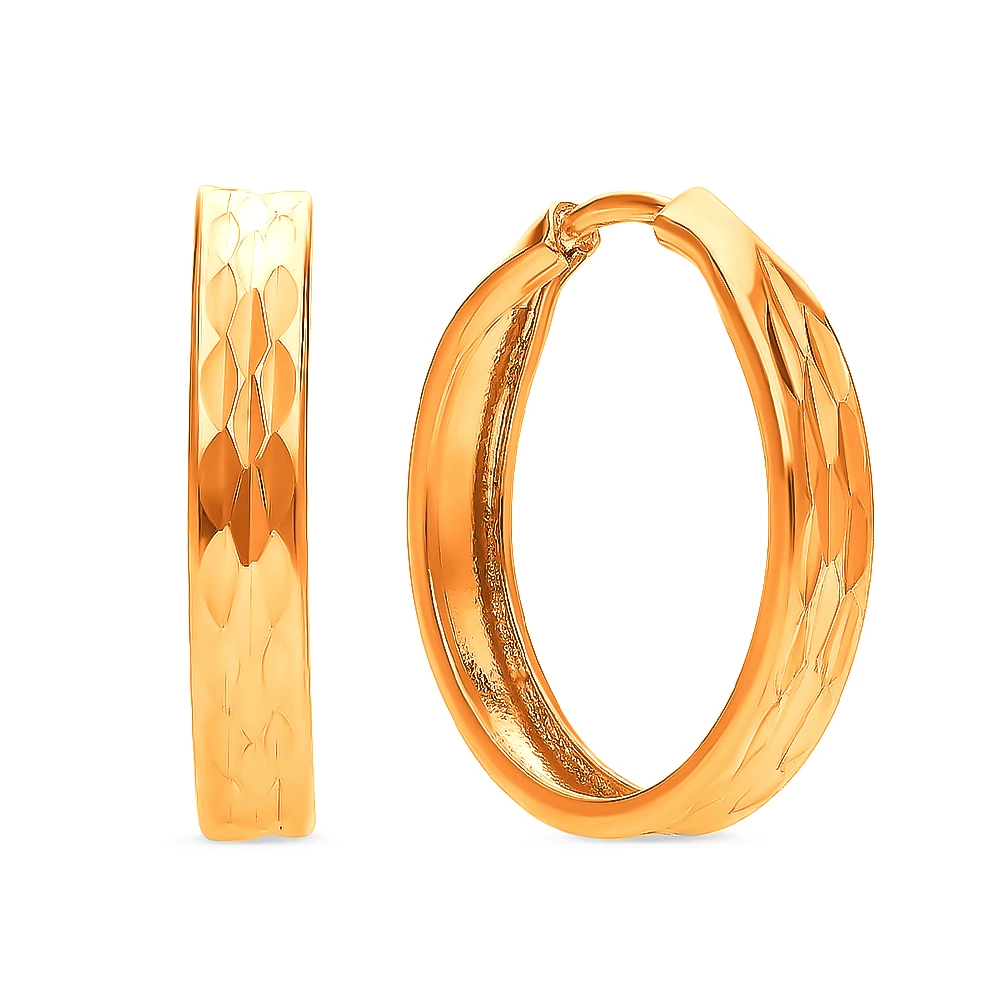 Серьги конго из серебра 925 пробы 1