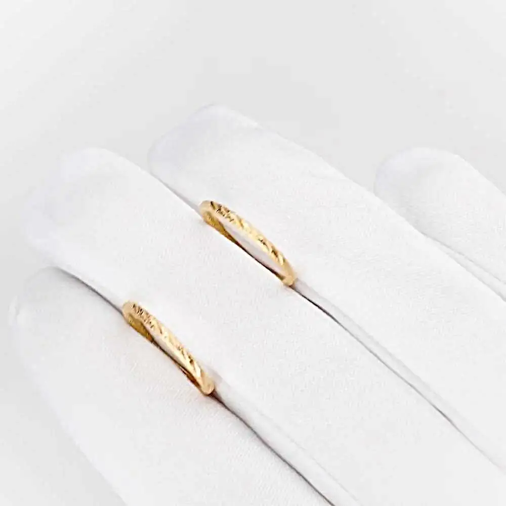 Серьги конго из серебра 925 пробы 2