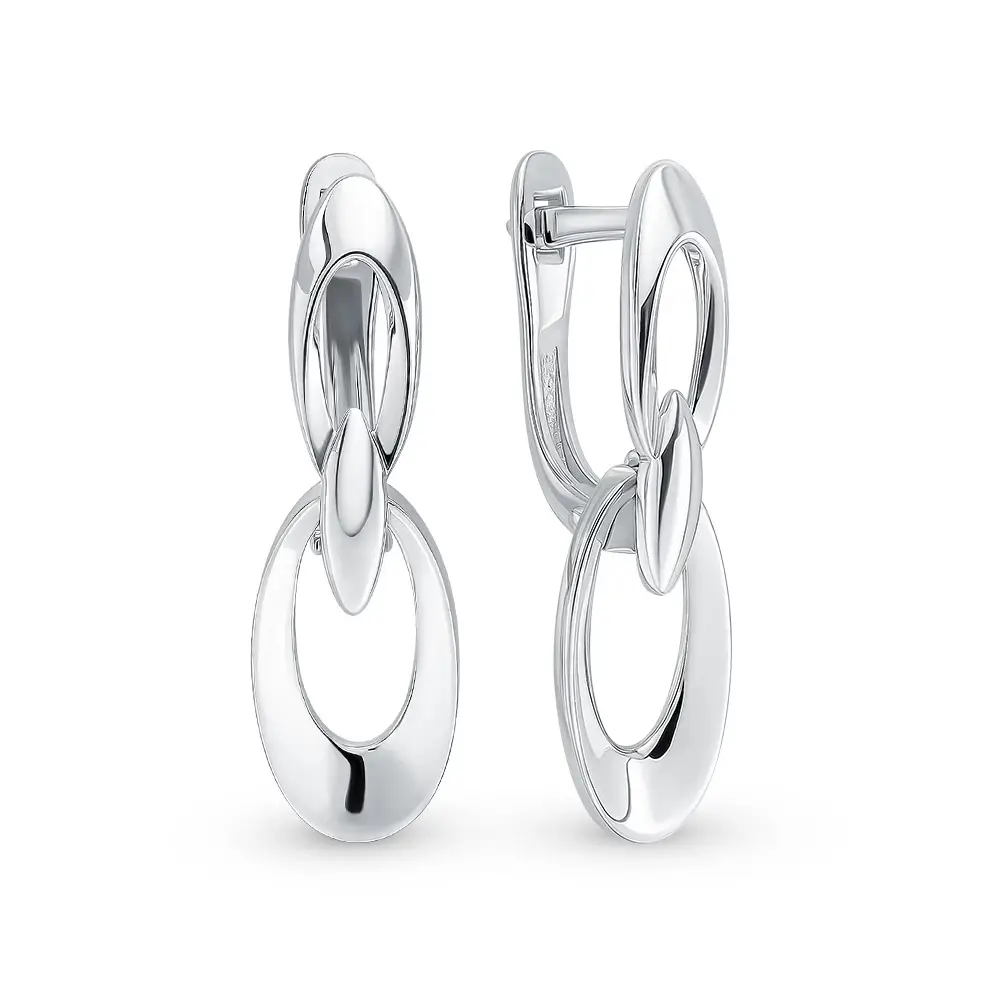 Серьги из серебра 925 пробы