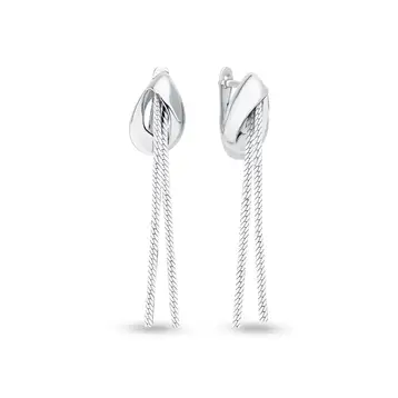 Серьги из серебра 925 пробы