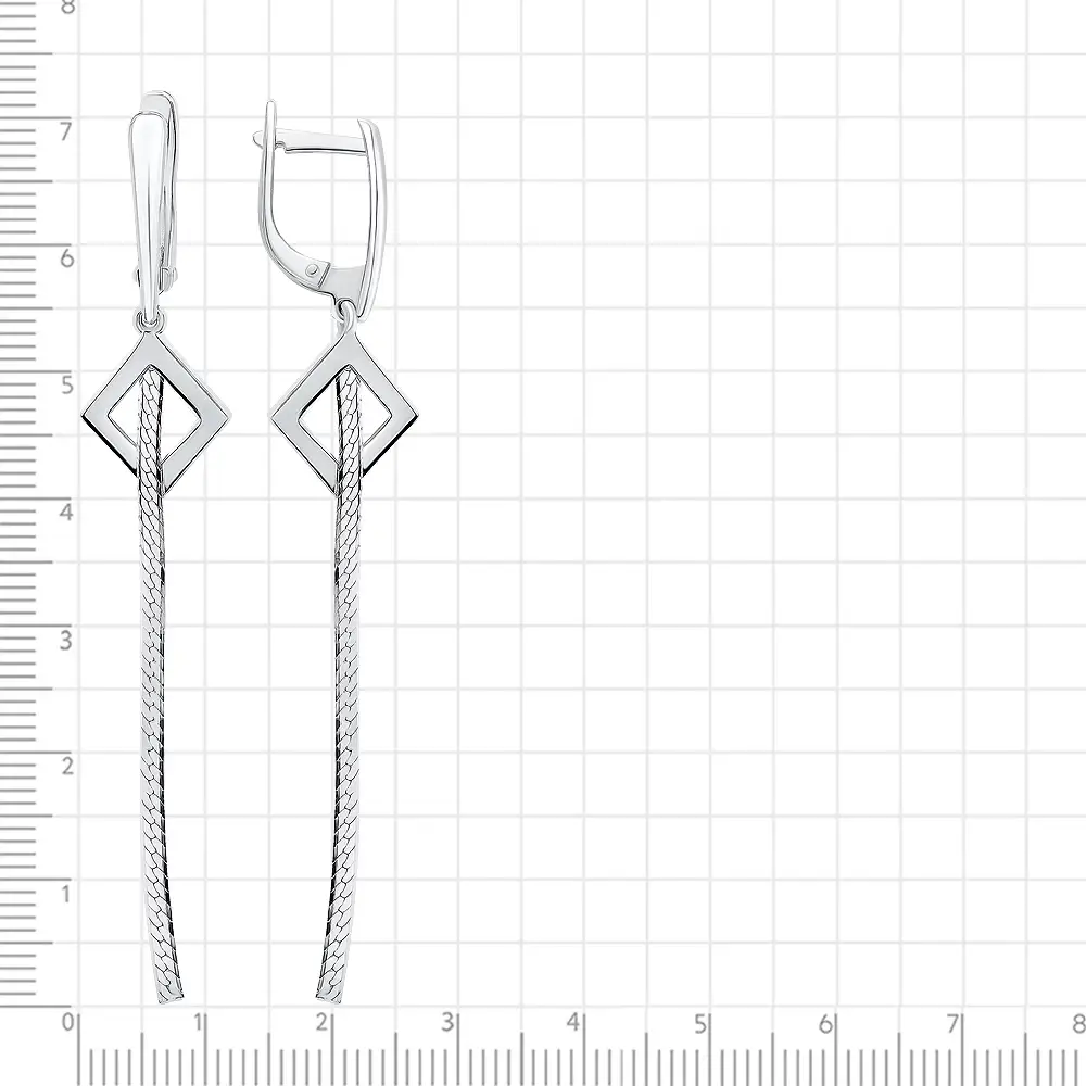 Серьги из серебра 925 пробы