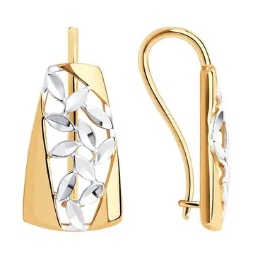 Серьги из серебра 925 пробы