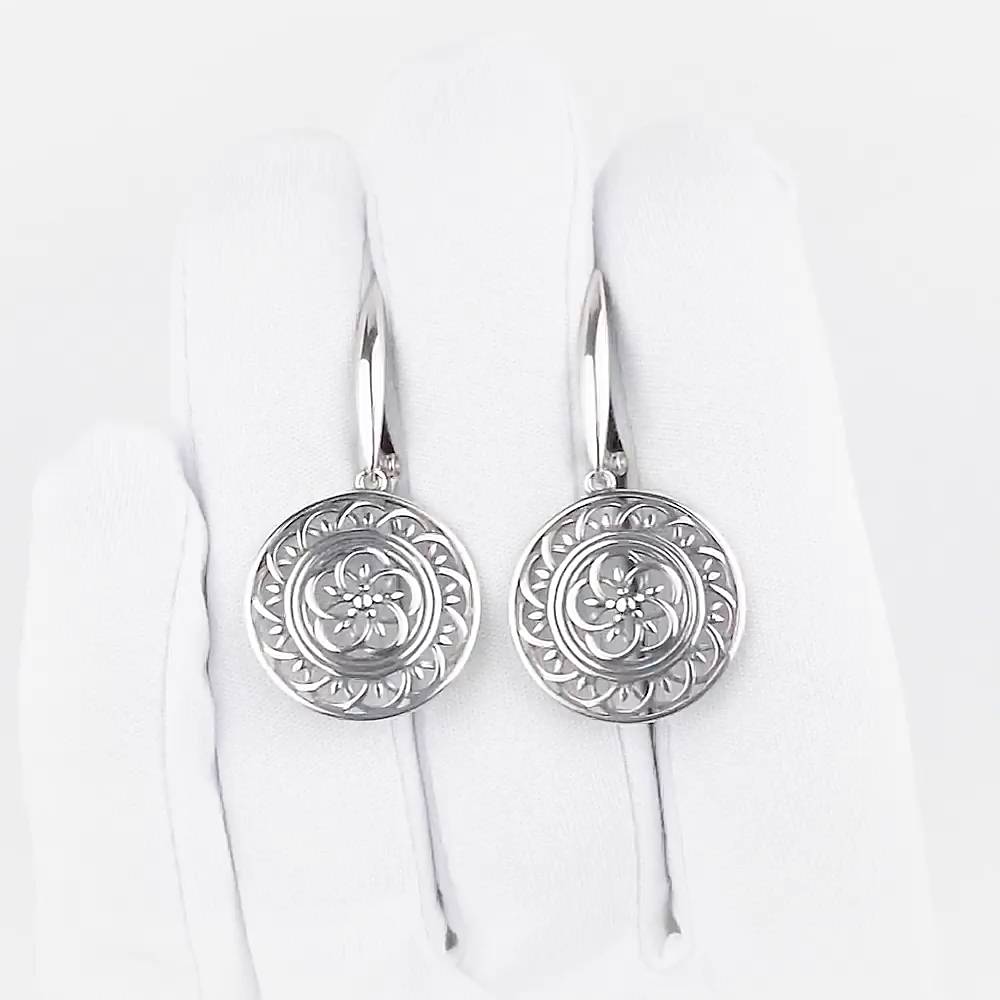 Серьги из серебра 925 пробы 1