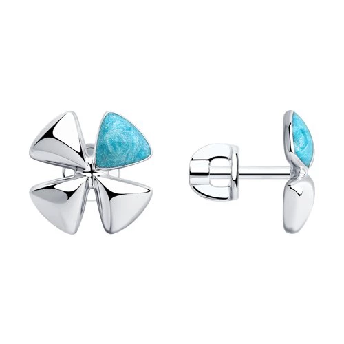 Серьги из серебра 925 пробы 1