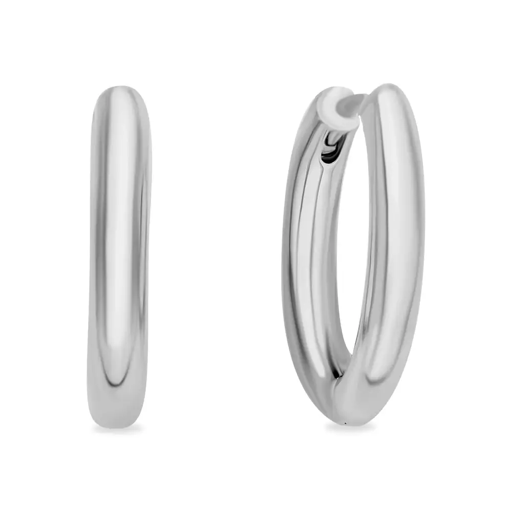 Серьги конго из серебра 925 пробы 1