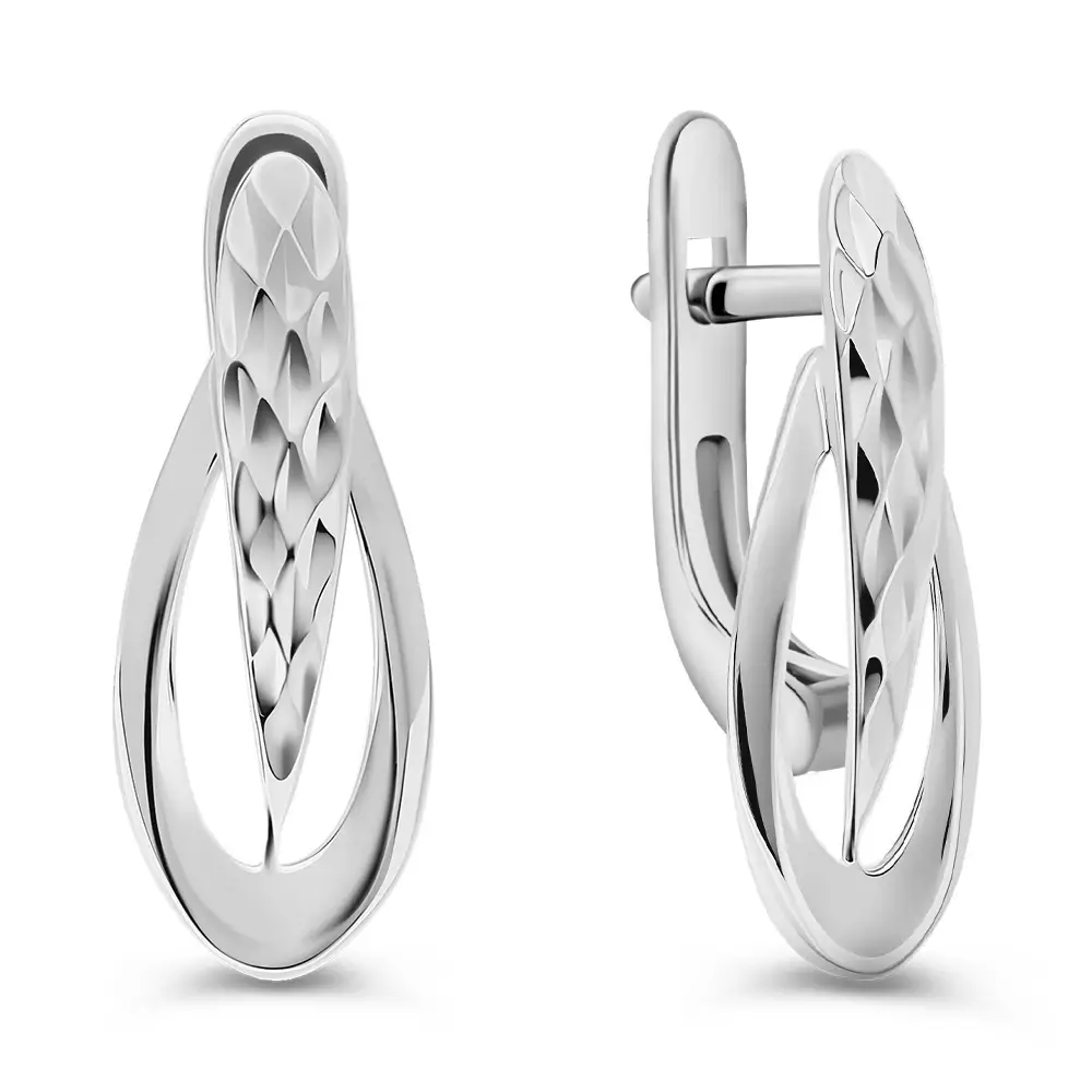 Серьги из серебра 925 пробы