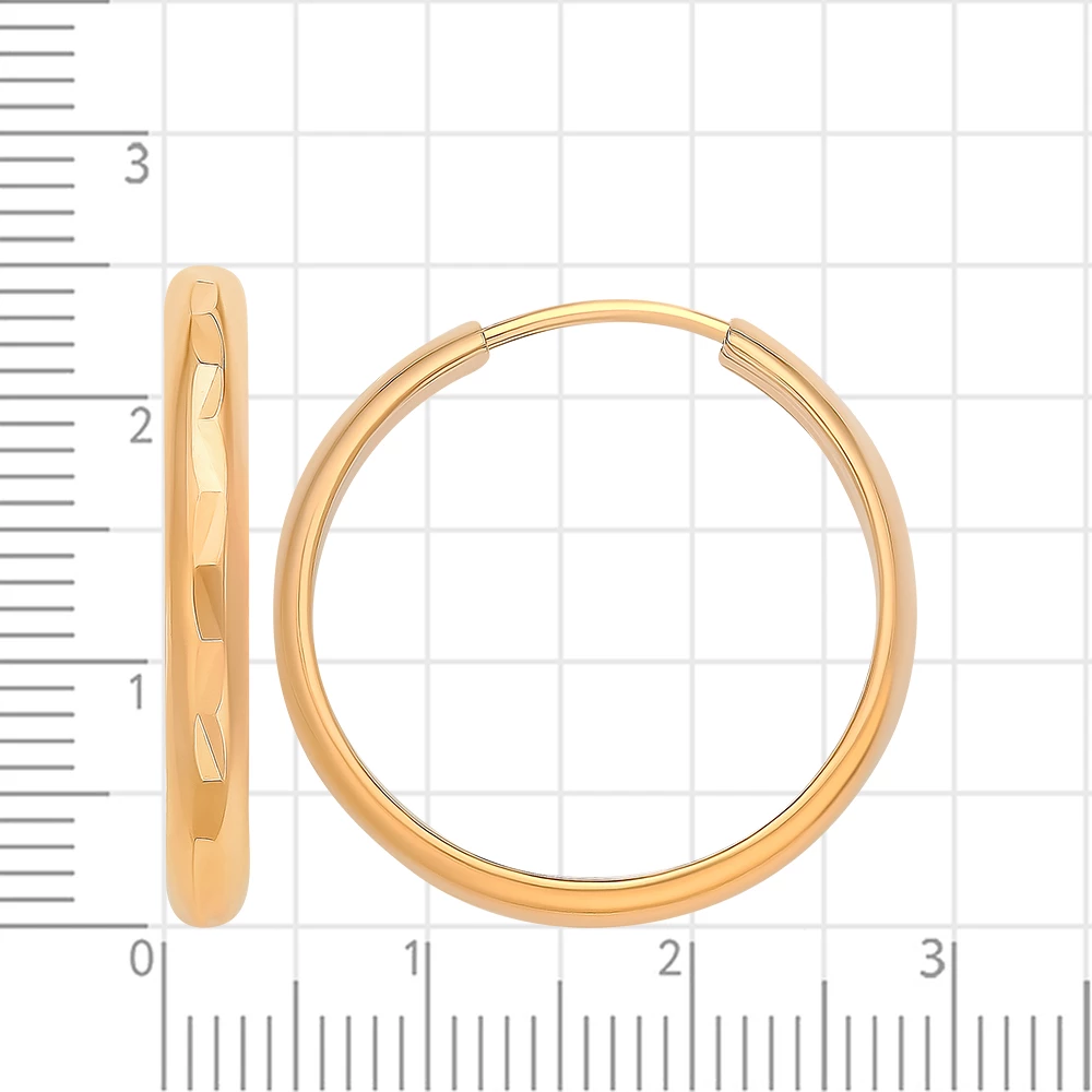 Серьги конго из серебра 925 пробы 2