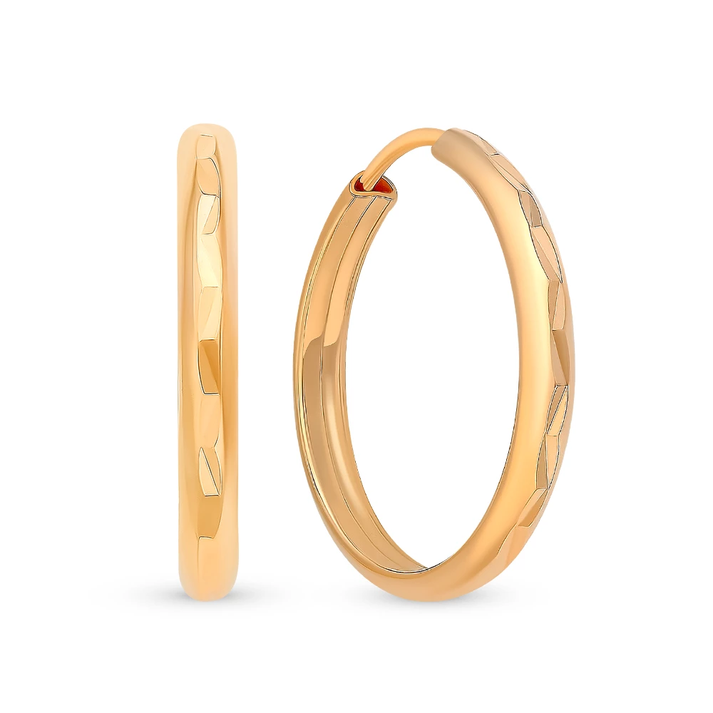 Серьги конго из серебра 925 пробы 1