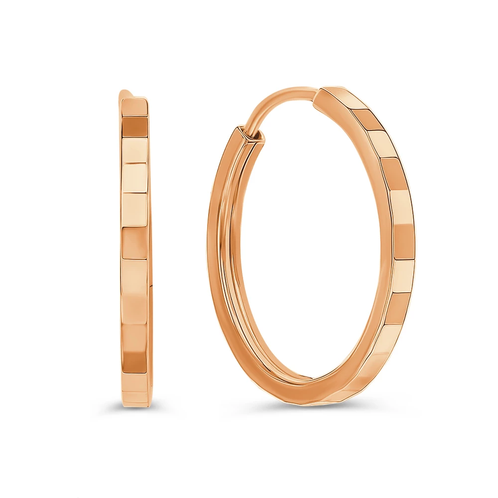 Серьги конго из серебра 925 пробы 1