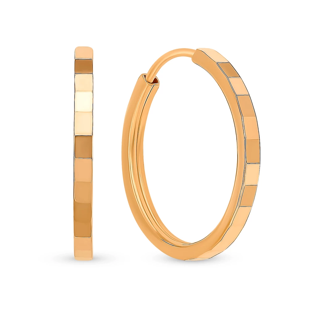 Серьги конго из серебра 925 пробы 1