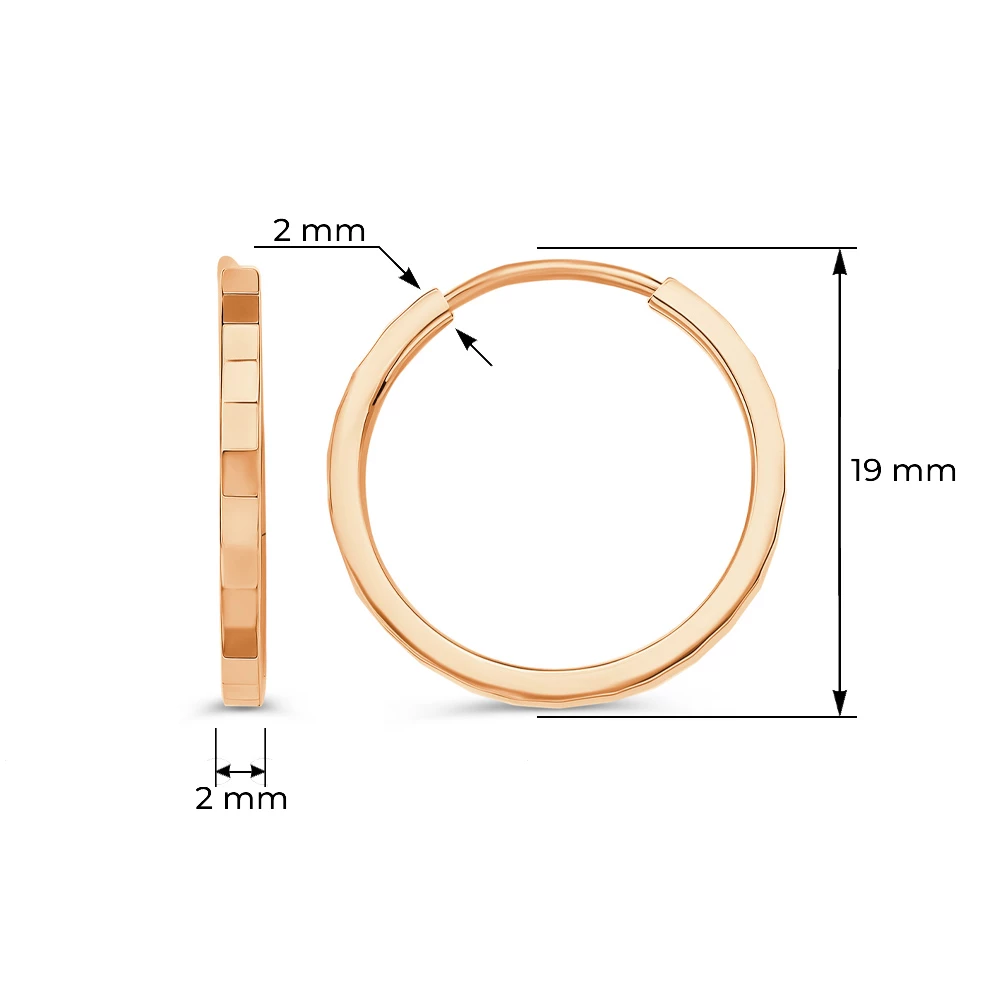 Серьги конго из серебра 925 пробы 4