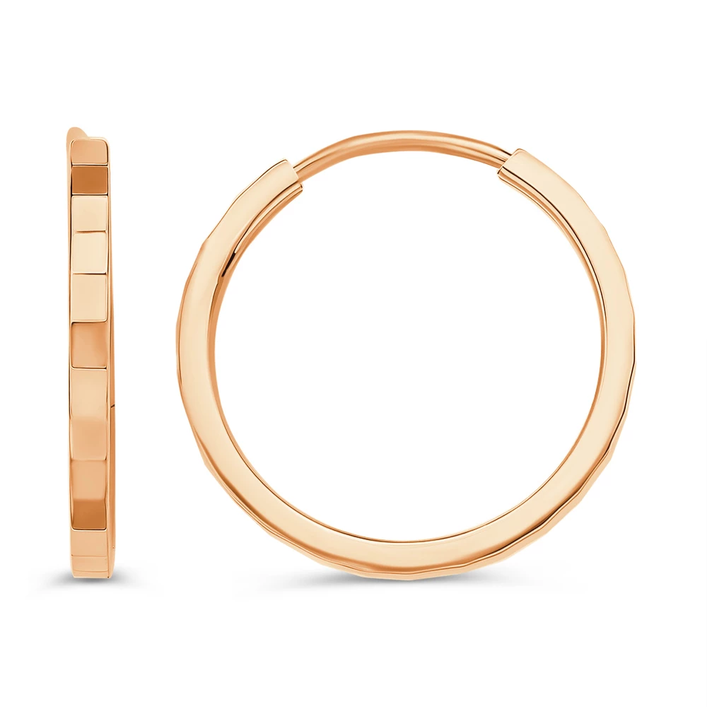 Серьги конго из серебра 925 пробы 2