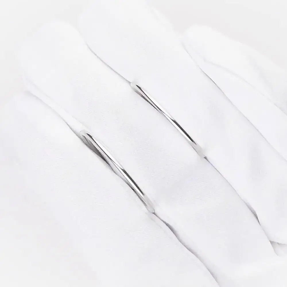 Серьги конго из серебра 925 пробы 2
