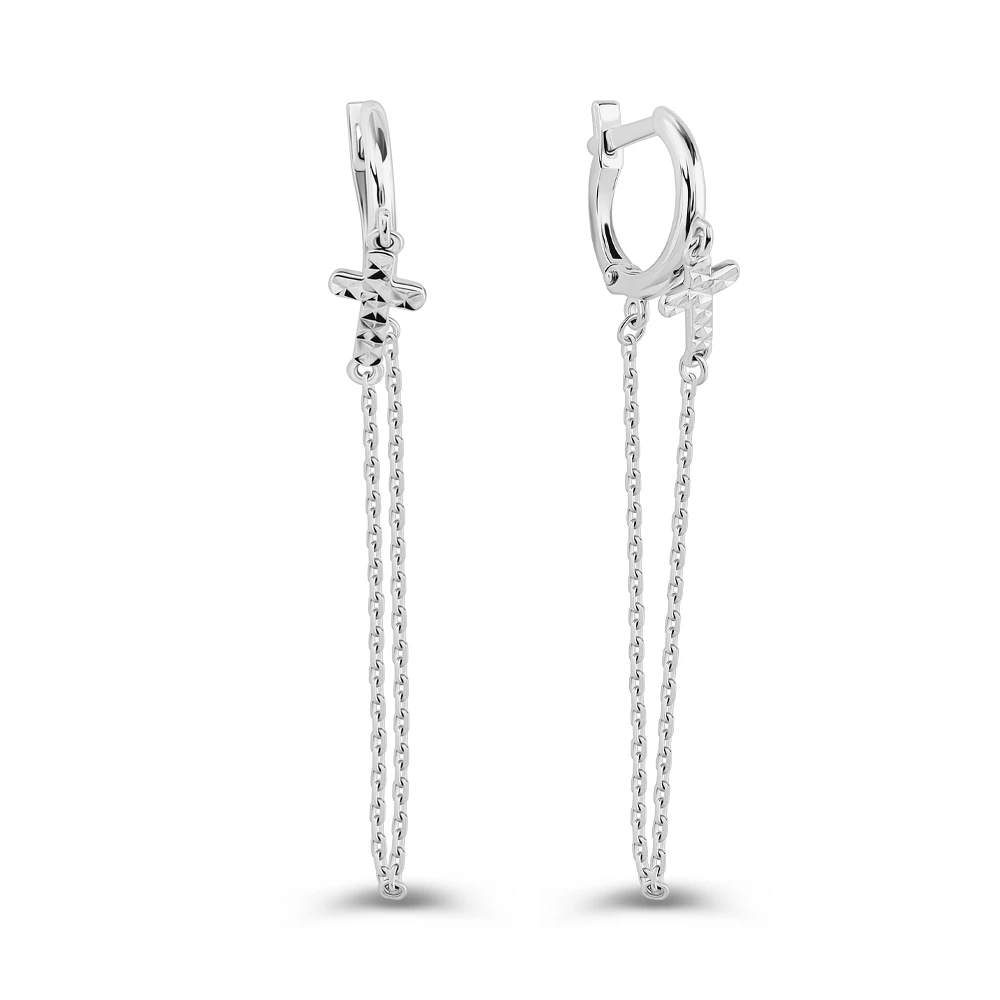 Серьги из серебра 925 пробы