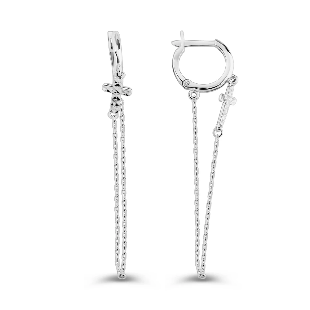 Серьги из серебра 925 пробы