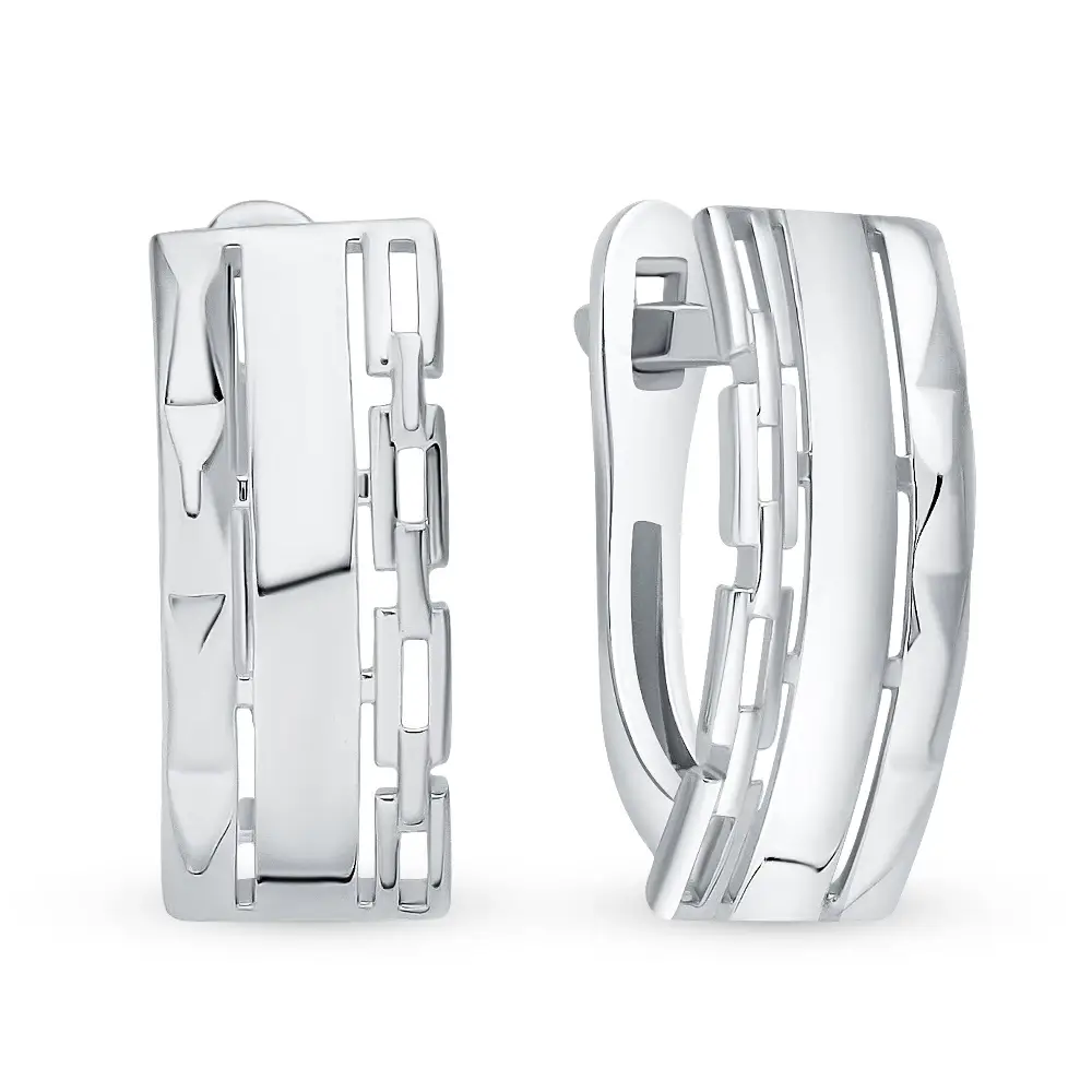 Серьги из серебра 925 пробы
