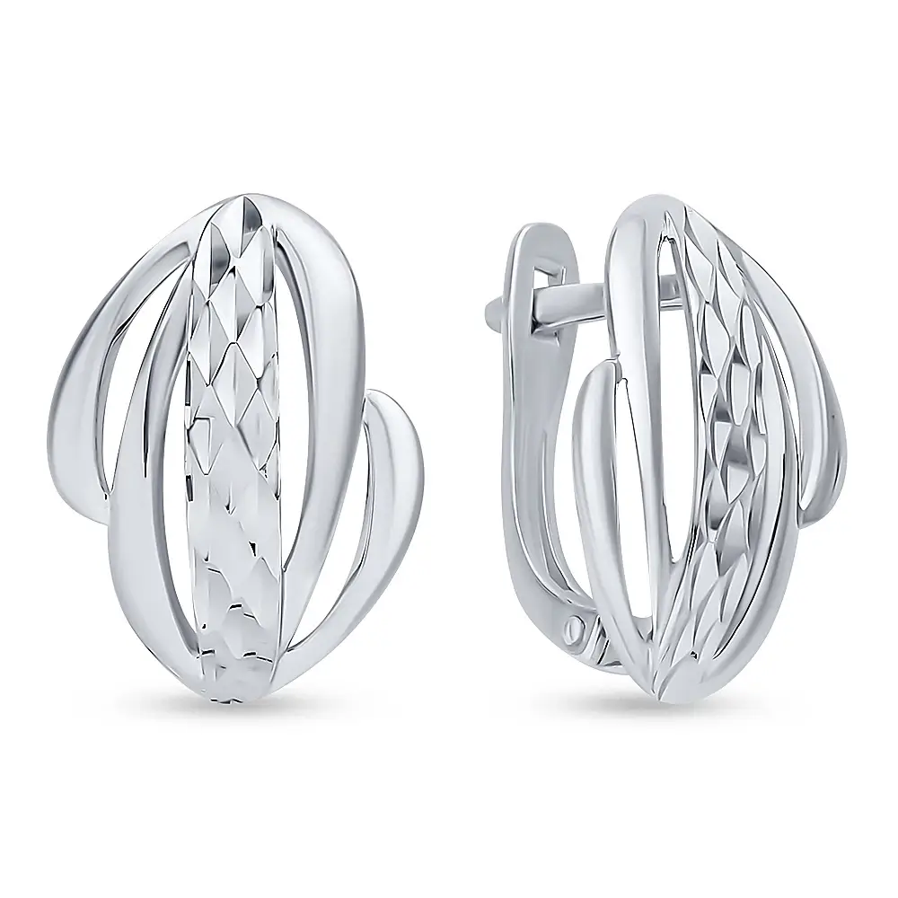 Серьги из серебра 925 пробы