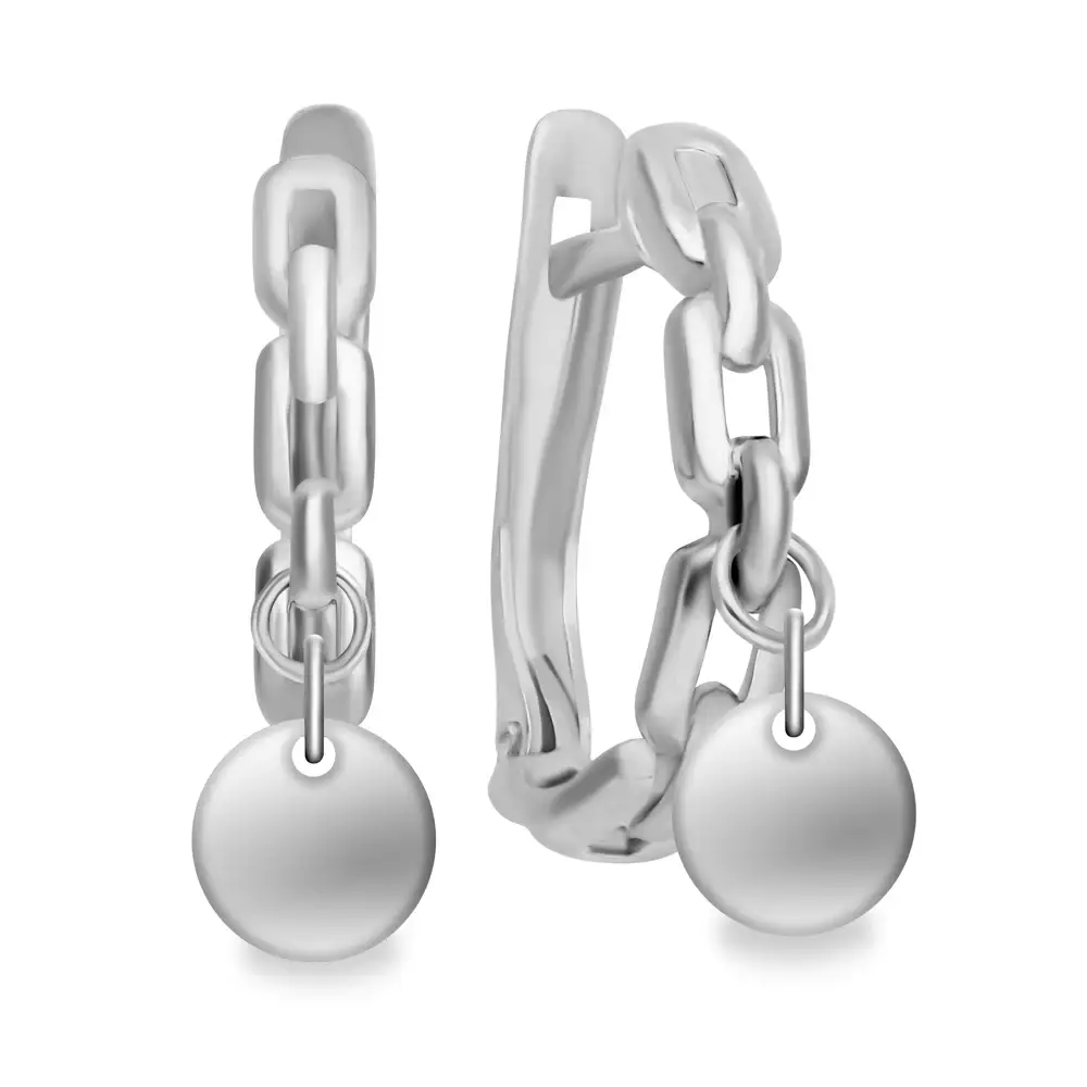 Серьги из серебра 925 пробы