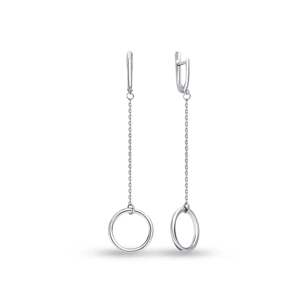 Серьги из серебра 925 пробы