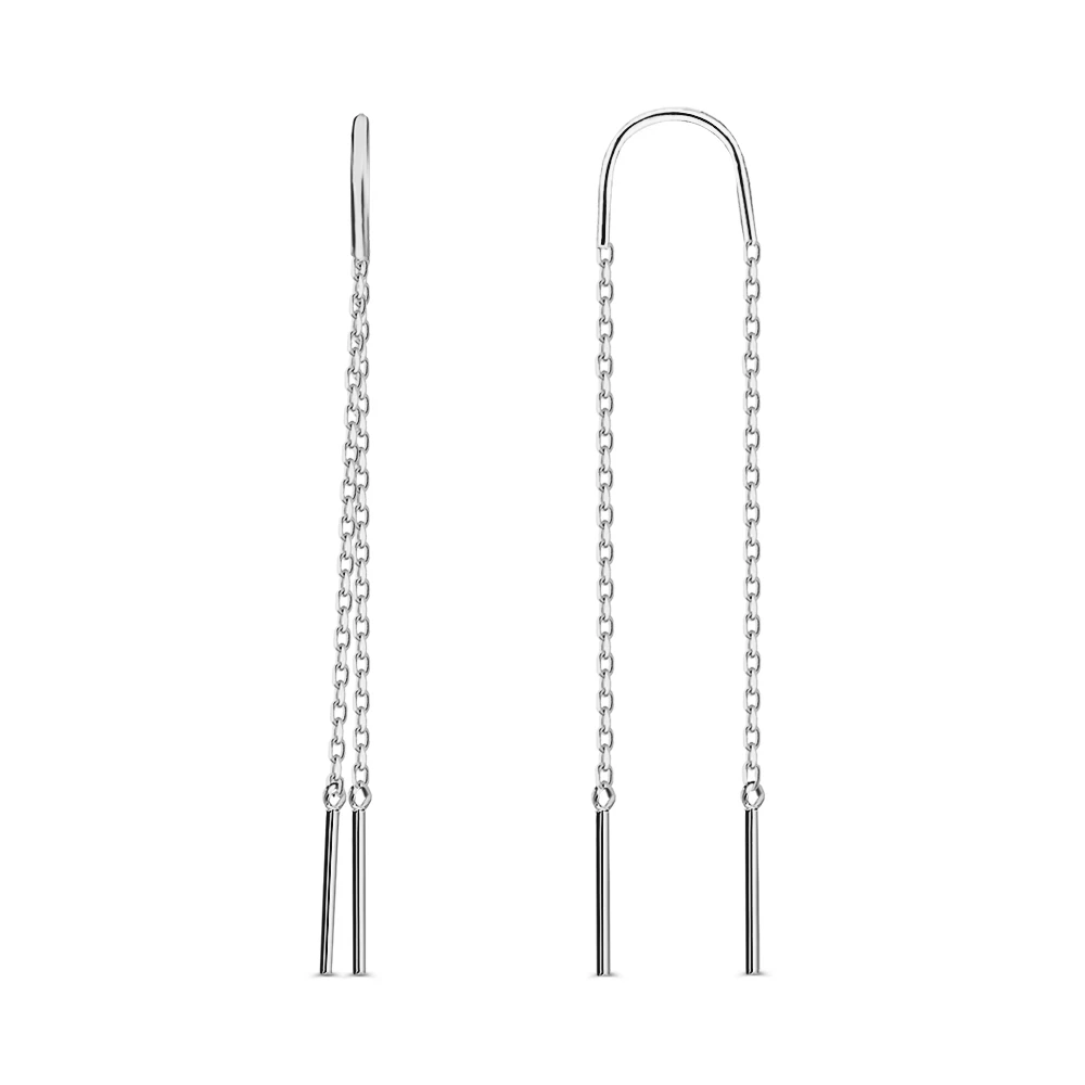 Серьги из серебра 925 пробы