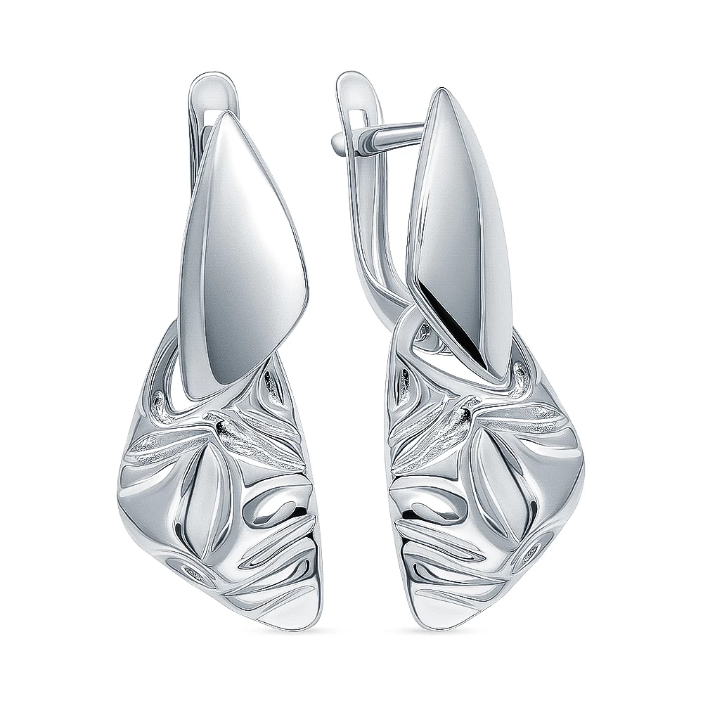 Серьги из серебра 925 пробы