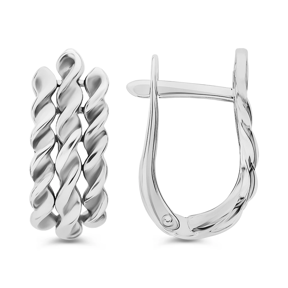 Серьги из серебра 925 пробы