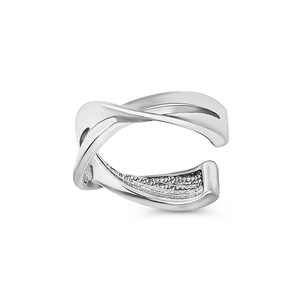 Серьга из серебра 925 пробы