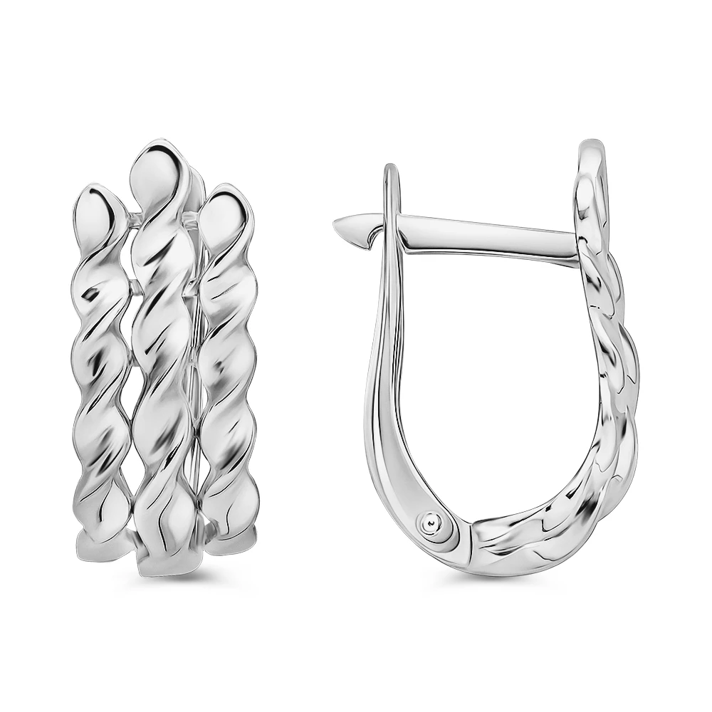 Серьги из серебра 925 пробы