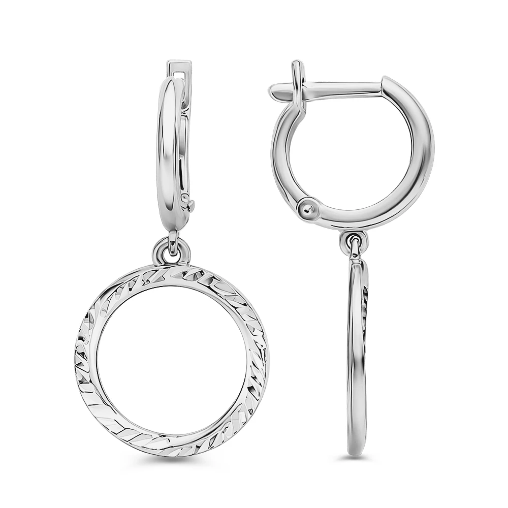 Серьги из серебра 925 пробы