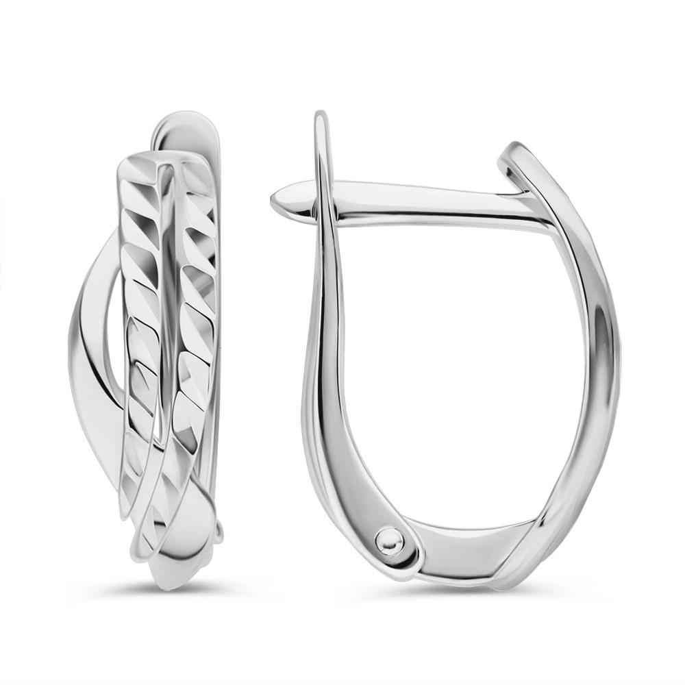 Серьги из серебра 925 пробы