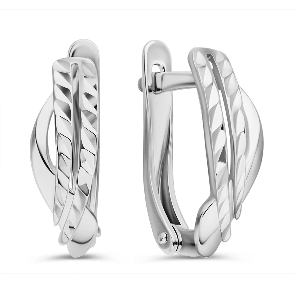 Серьги из серебра 925 пробы