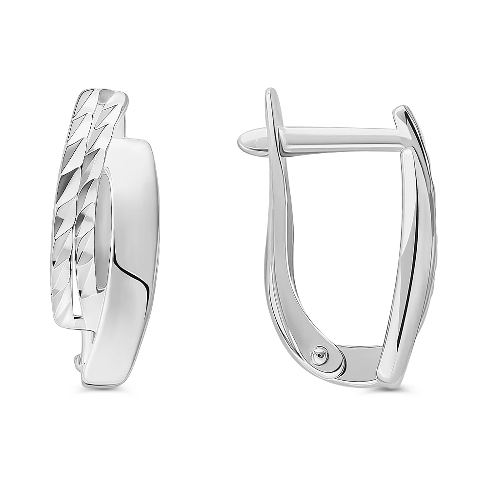 Серьги из серебра 925 пробы