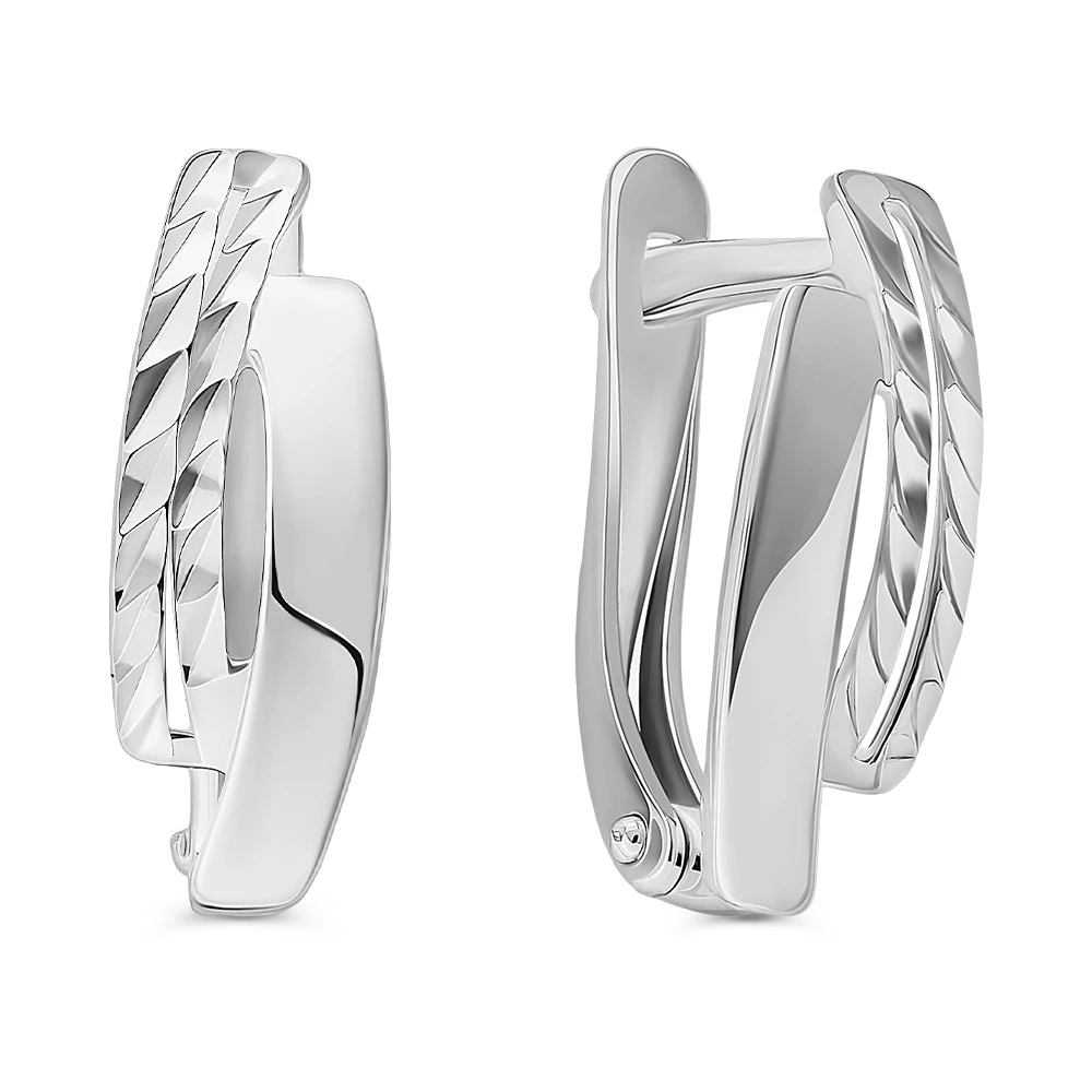 Серьги из серебра 925 пробы