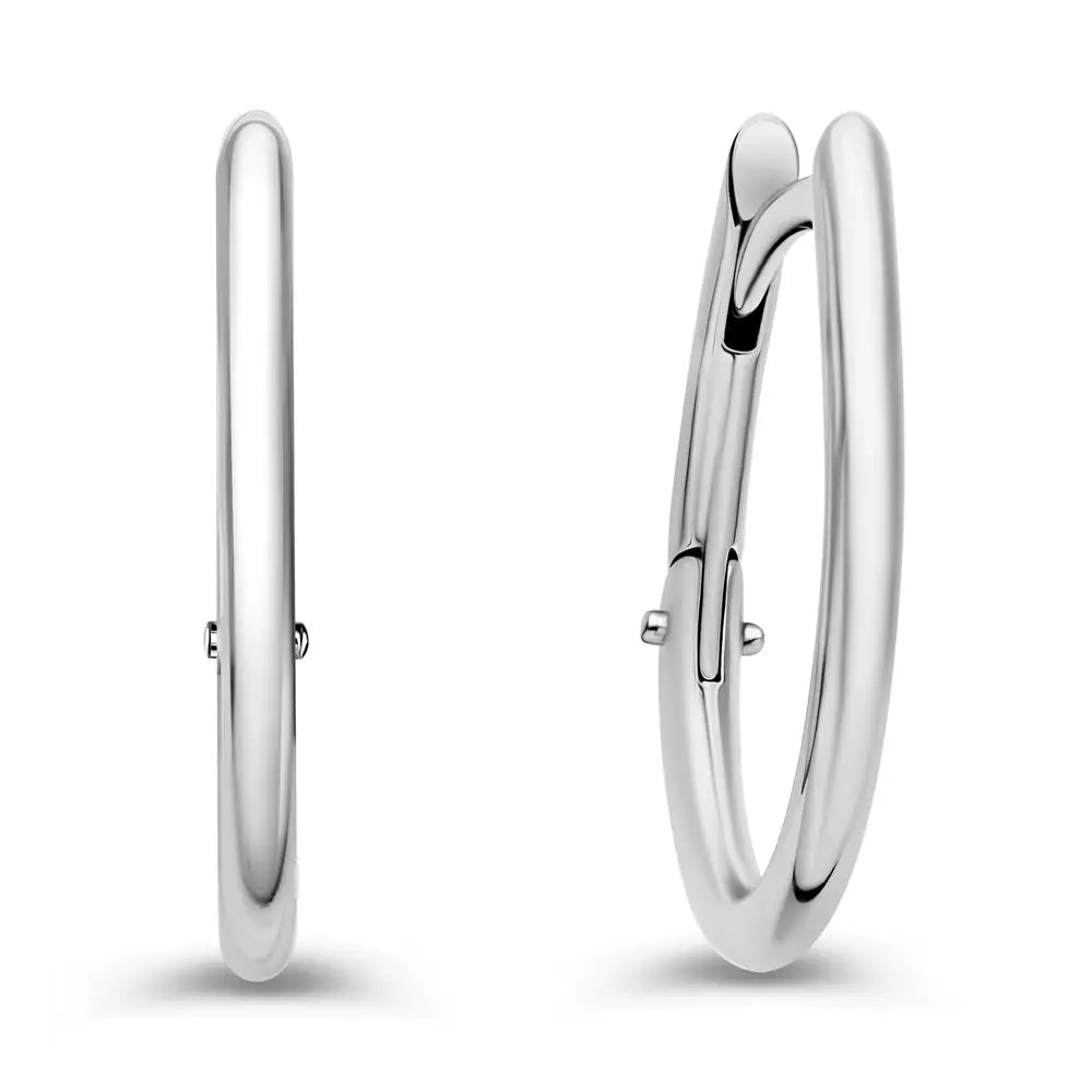 Серьги конго из серебра 925 пробы 1