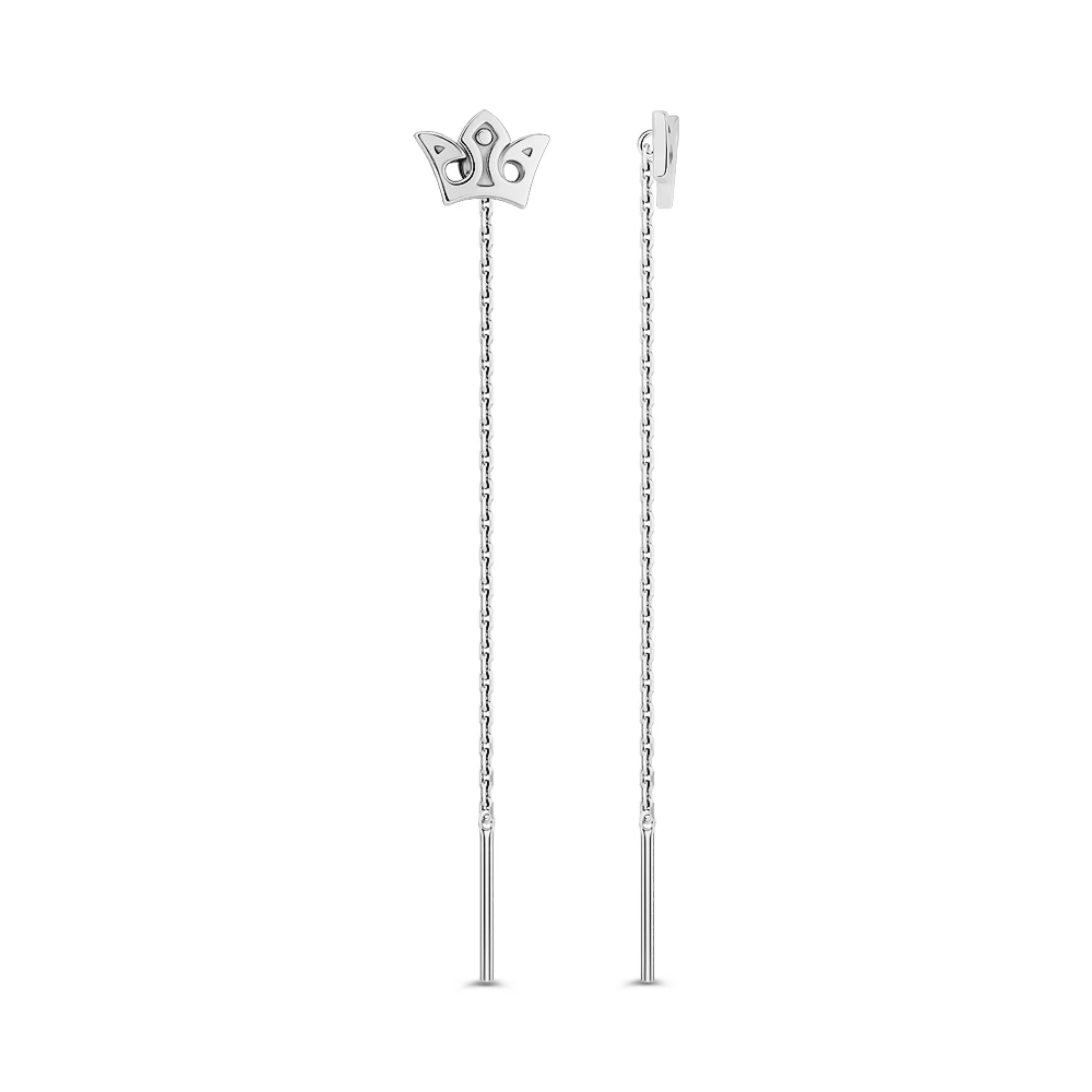 Серьги из серебра 925 пробы