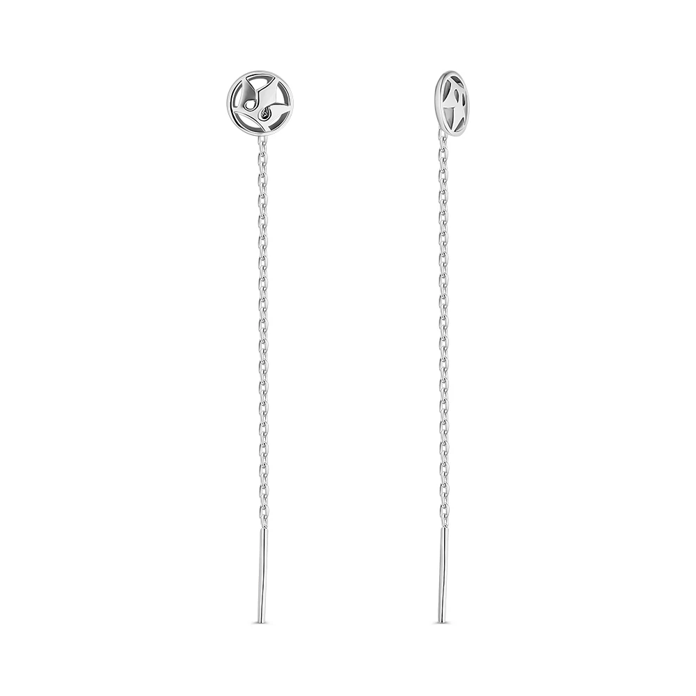 Серьги из серебра 925 пробы