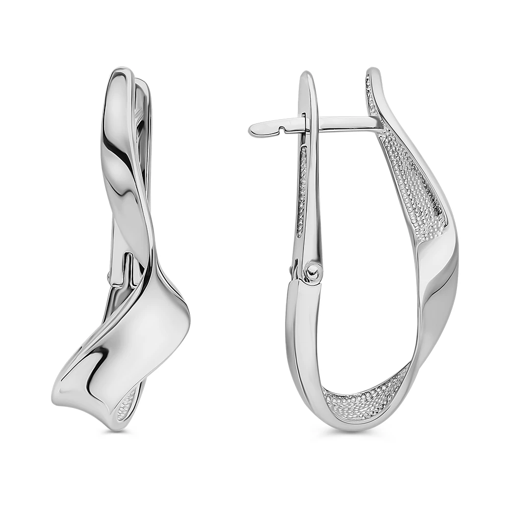Серьги из серебра 925 пробы