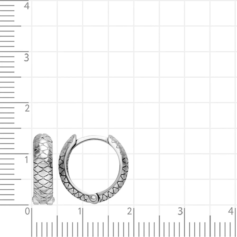 Серьги из серебра 925 пробы