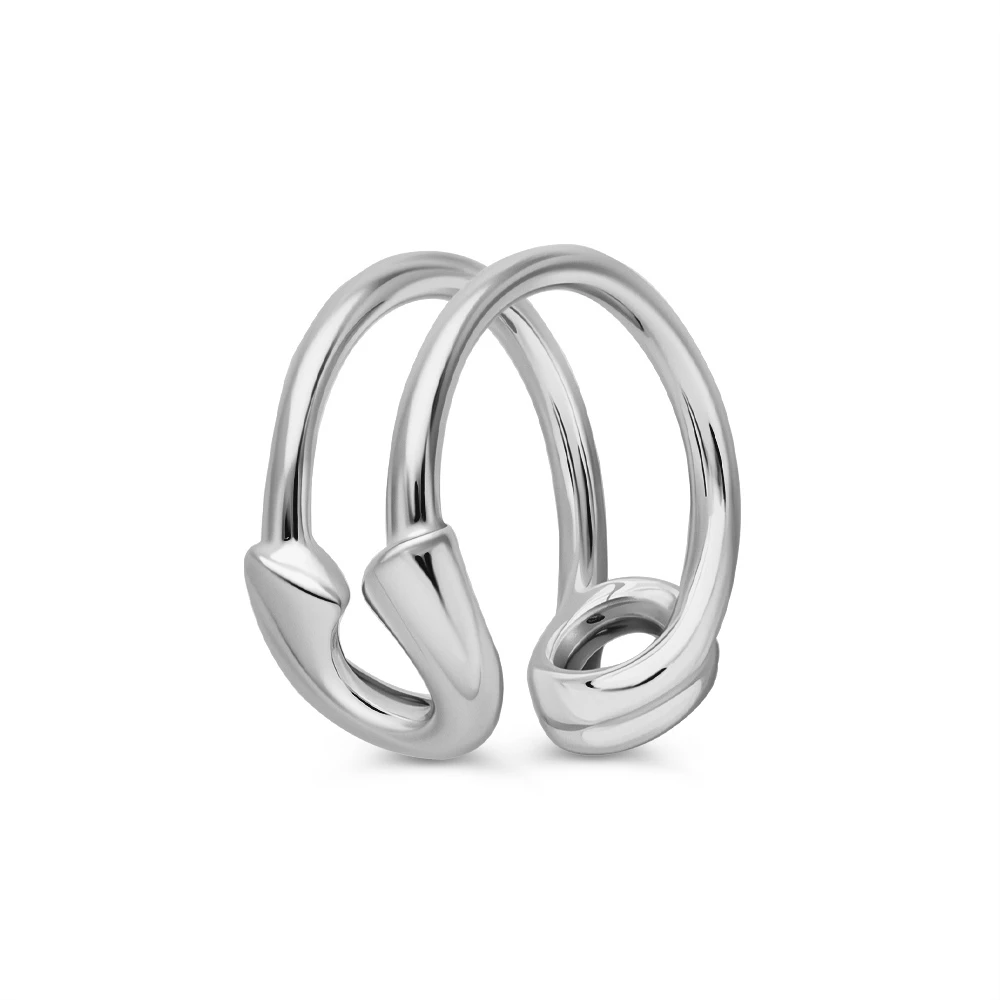Серьга из серебра 925 пробы