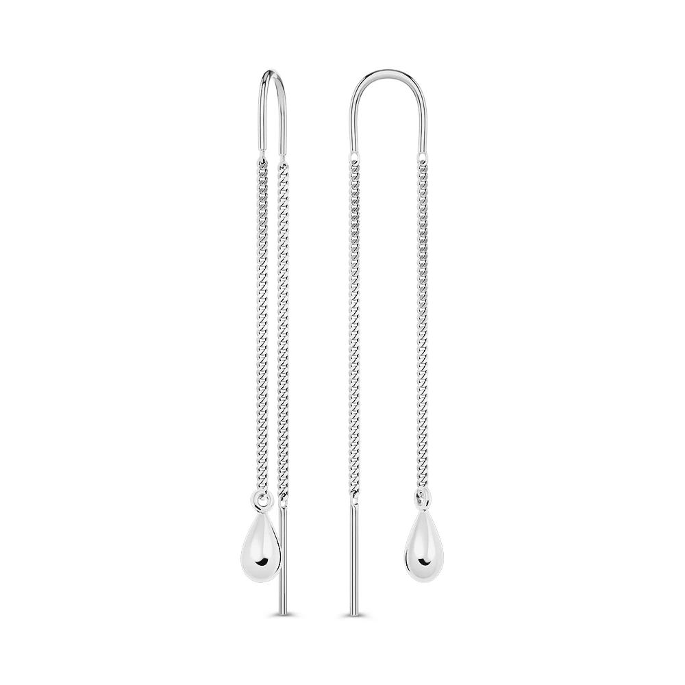 Серьги из серебра 925 пробы