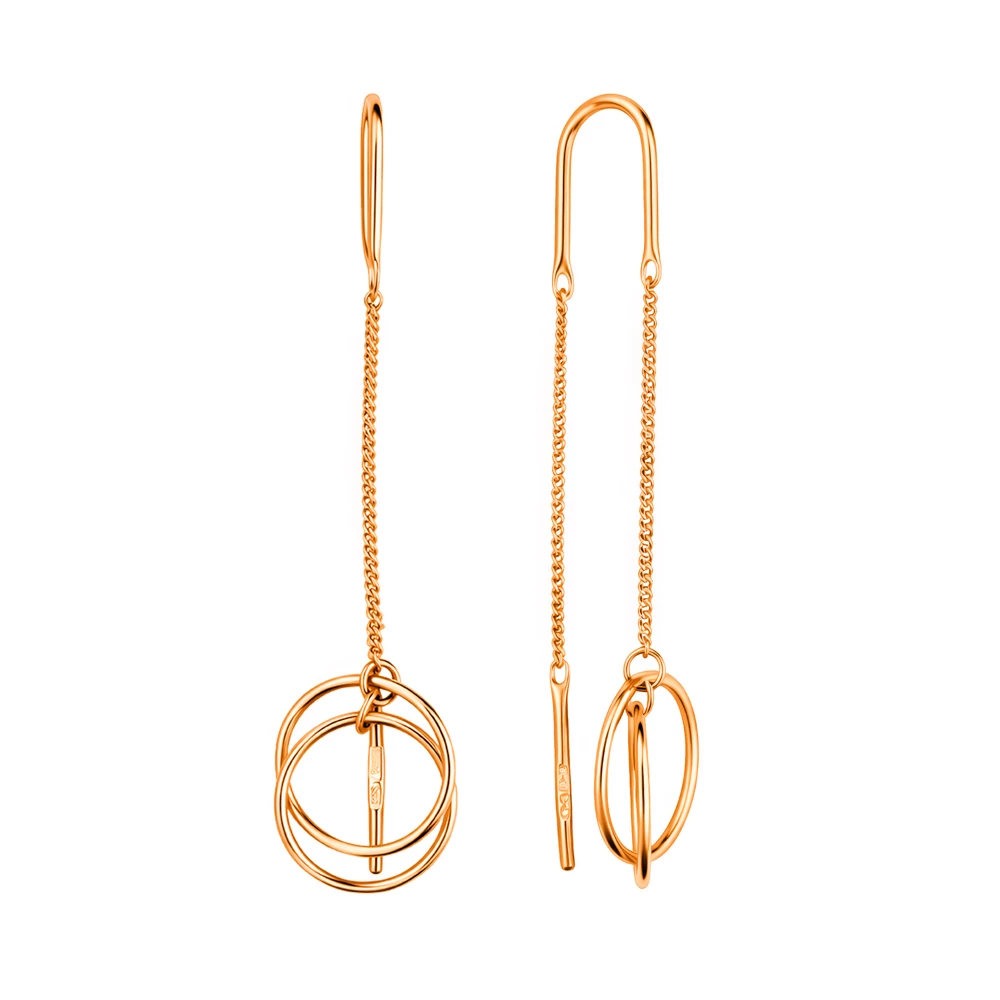 Серьги из серебра 925 пробы