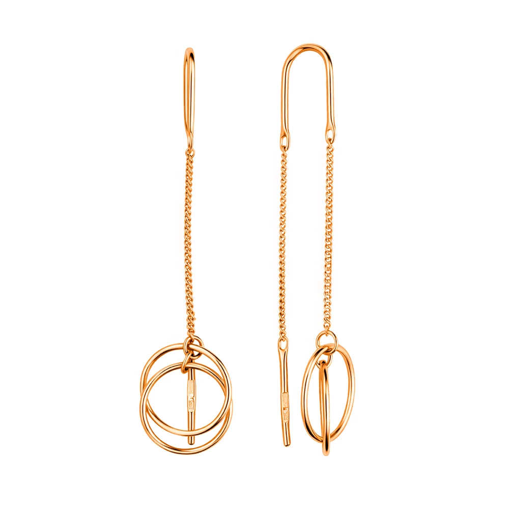 Серьги из серебра 925 пробы