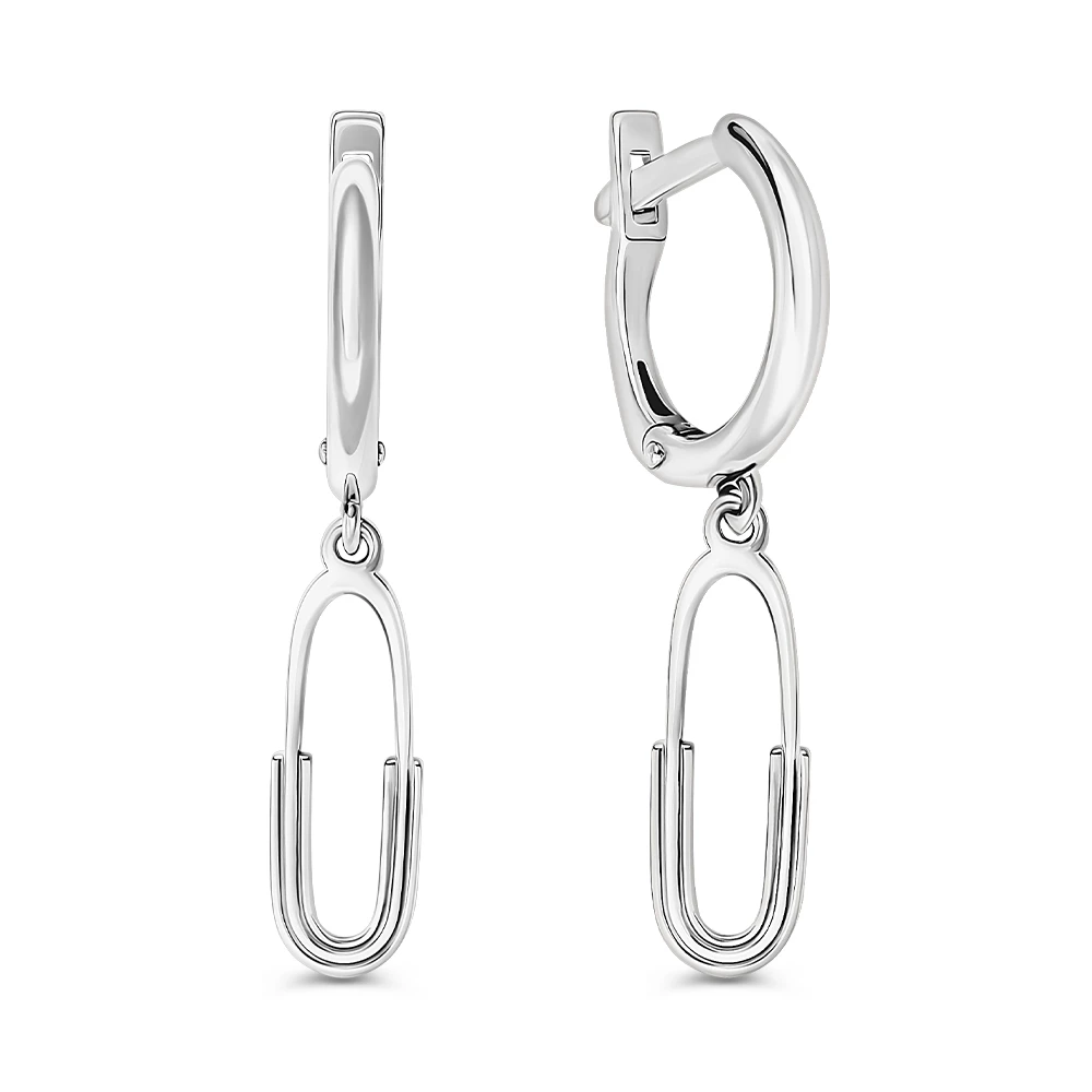 Серьги из серебра 925 пробы